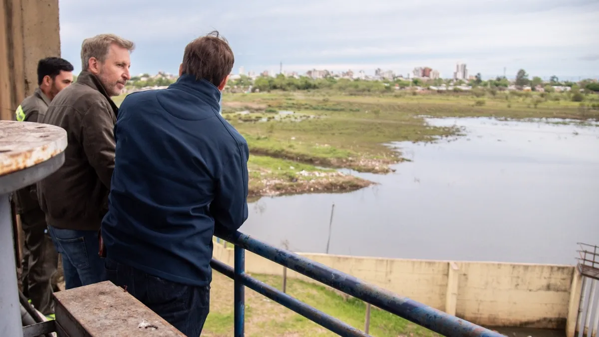 Frigerio recorrió zonas afectadas por la creciente en Concordia Frigerio recorrió zonas afectadas por la creciente en Concordia